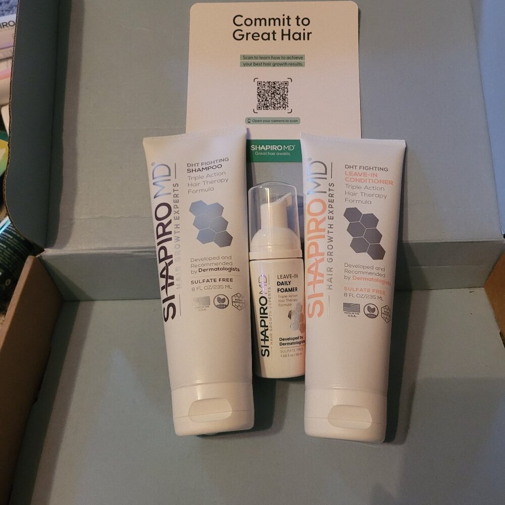 Shapiro MD hair regrowth 3 month supply